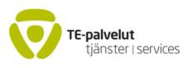 TE-palvelut logo