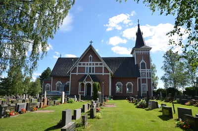Kuva Vampulan kirkosta