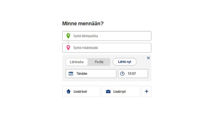 Matka.fi-sivun kuvaruutukaappaus