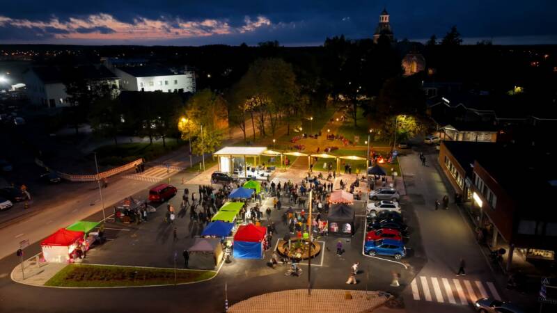 Picture of Huittinen market square